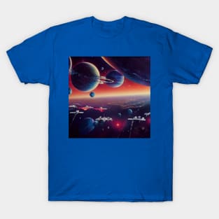 Interplanetary Spaceport T-Shirt